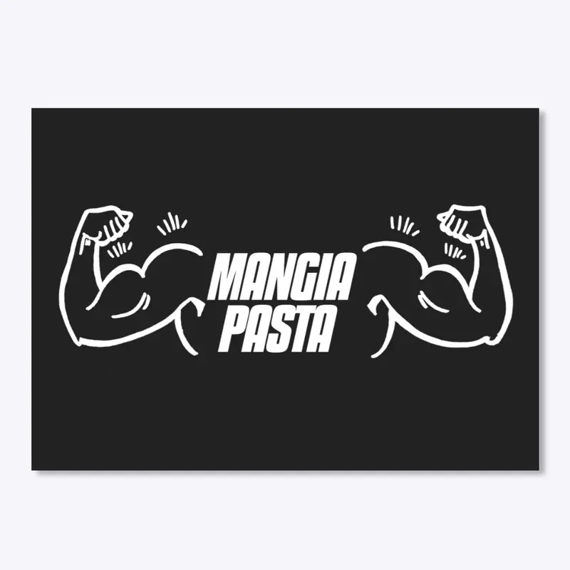 Mangia Pasta - White Design